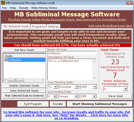 Subliminal Messages Software Free